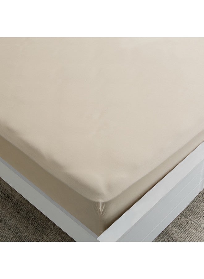 Home Box Essential Cotton Super King Fitted Sheet 200 x 200 x 36 cm - Image 4