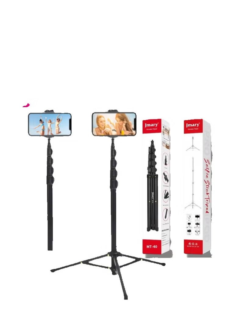 Jmary Jmary MT-40 2-in-1 Monopod Selfie Stick Tripod  - Image 1