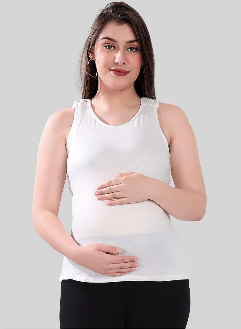 TUMMY TUMMY Maternity Nursing Tank Top for Breastfeeding women Combo Pack of 2pc