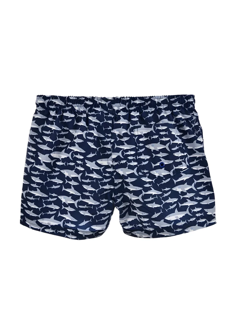 Slipstop Sharks Junior Swim Shorts