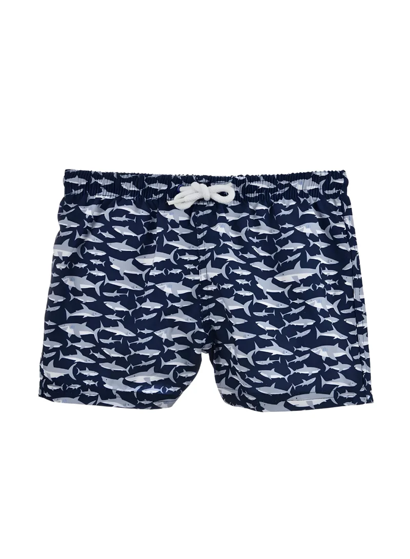 Slipstop Sharks Junior Swim Shorts