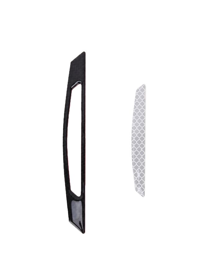 NIBEMINENT 4-Piece Reflective Car Side Door Edge Guard Protection Trim Sticker - Image 5