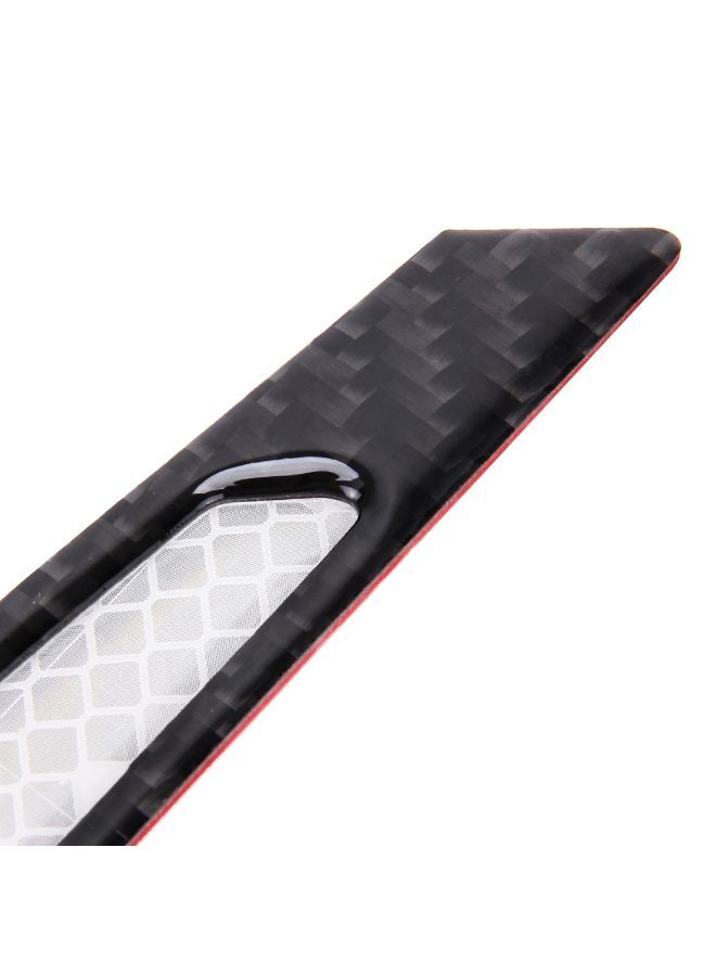 NIBEMINENT 4-Piece Reflective Car Side Door Edge Guard Protection Trim Sticker - Image 3