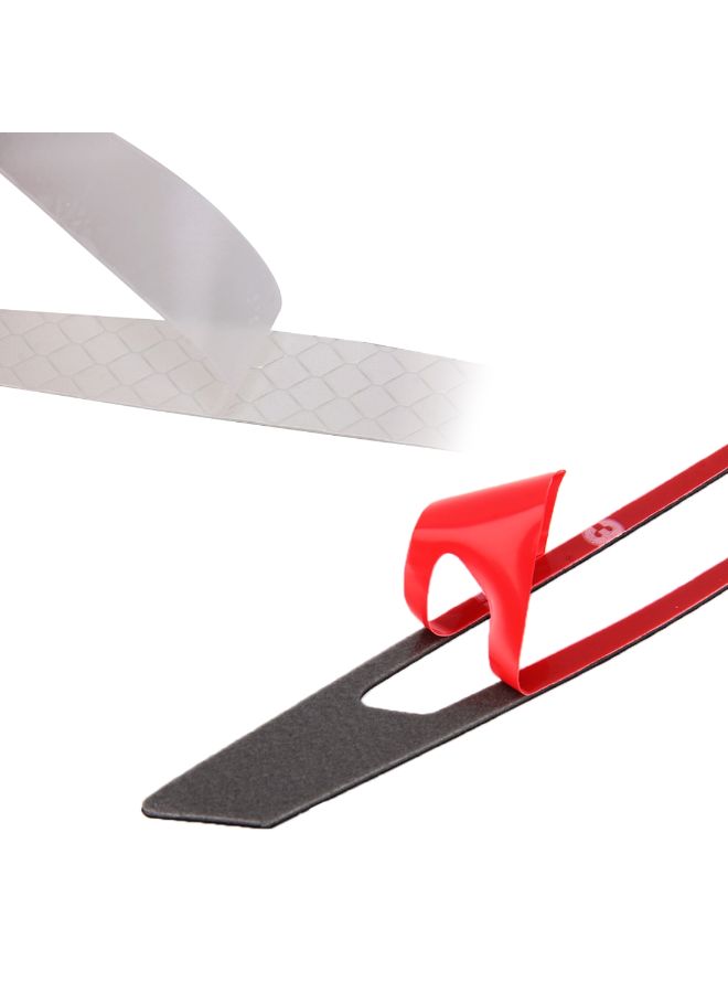 NIBEMINENT 4-Piece Reflective Car Side Door Edge Guard Protection Trim Sticker - Image 4