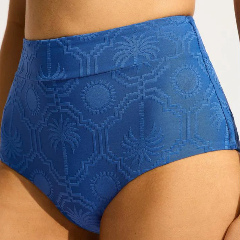 Seafolly  Oasis High Waisted Bikini Bottom - Women for Women | Best Price UAE