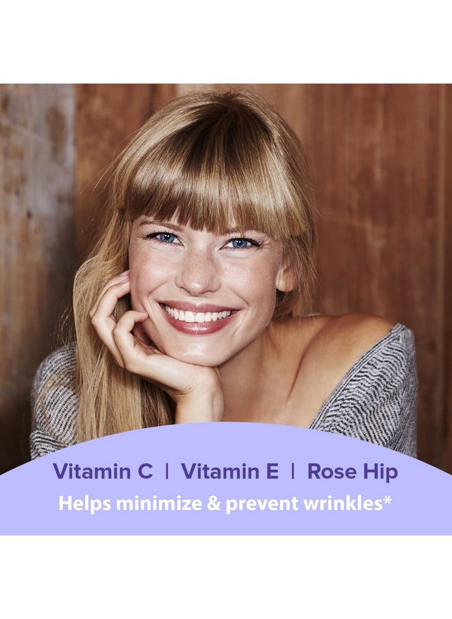 Sanar Naturals - Collagen Pills With Vitamin C E Reduce Wrinkles Tighten Skin Boost Hair Skin Nails Joints Collagen Wrinkle Formula Hydrolyzed Collagen Peptides Supplement 150 Capsules - Image 1