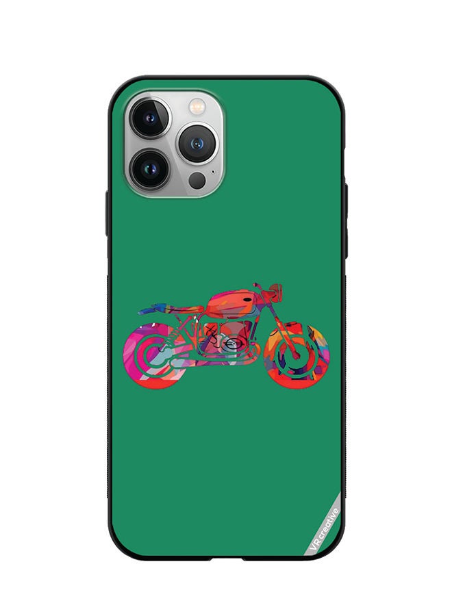 VR CREATIVE Protective Case Cover For Apple iPhone 11 Pro Bike Design Multicolour - Image 1