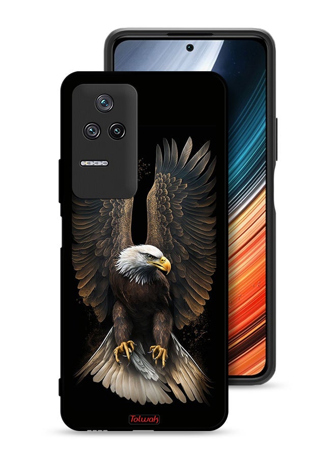 Tolwak Xiaomi Redmi K50 Protective Case Cover Eagle Spread Wings - Image 1