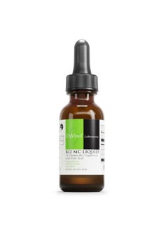 Davinci Labs B12 MC Liquid - Helps Support Cardiovascular Health, Healthy Energy Levels & Healthy Blood & Nerve Cells with Liquid Vitamin B12, Folic Acid & Vitamin B6* - 30mL (30 Servings)  - Image 1