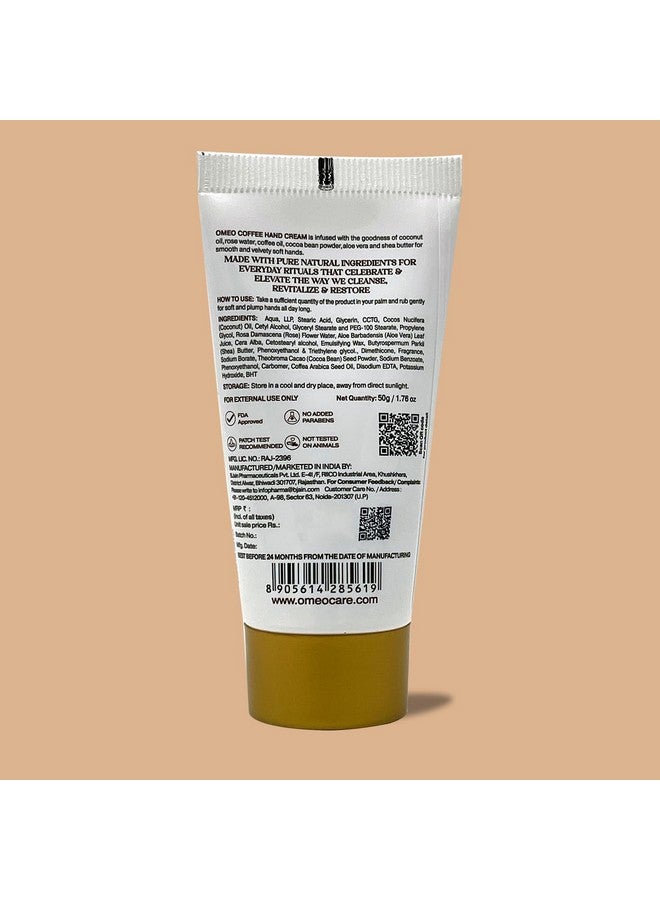 Omeo Coffee Hand Cream - 50g - Image 2