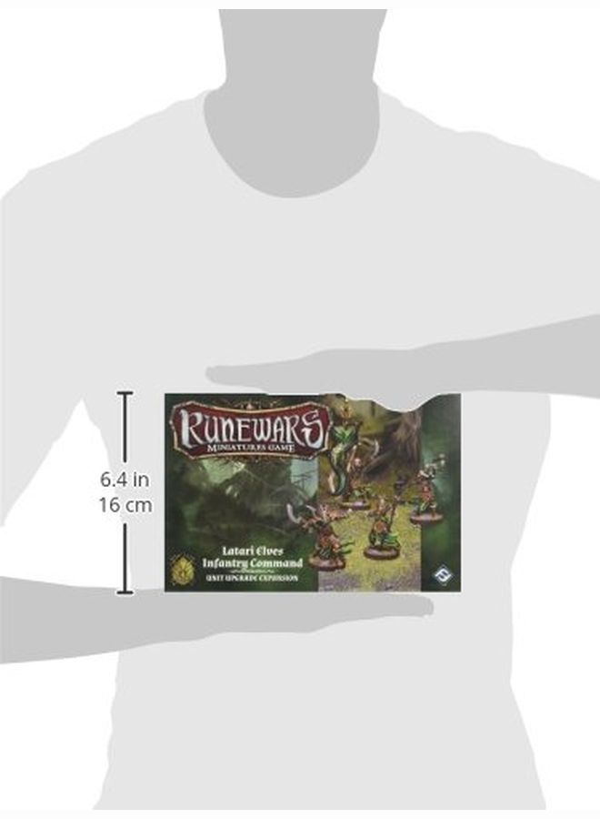 Fantasy Flight Games Runewars Latari Elves Infantry Command - Image 3