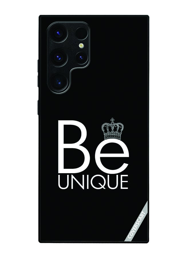 Protective Case Cover For Samsung Galaxy S23 Ultra Be Unique Design Black