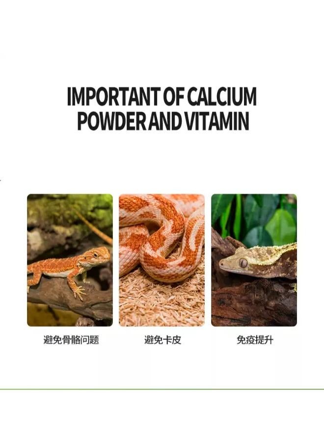 ريبتيزو فيفافيتامينز ٥٠ غرام، مكمل غذائي للزواحف لتعزيز المناعة - Image 3
