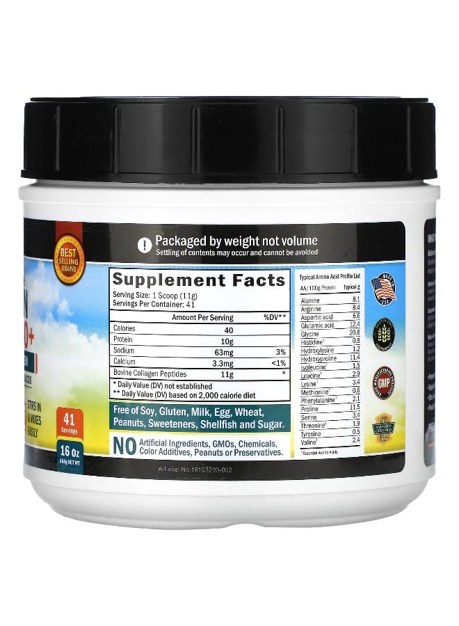 BioSchwartz, Collagen Peptides Bio+, Unflavored, 16 oz (454 g) (Packaging may vary) - Image 2