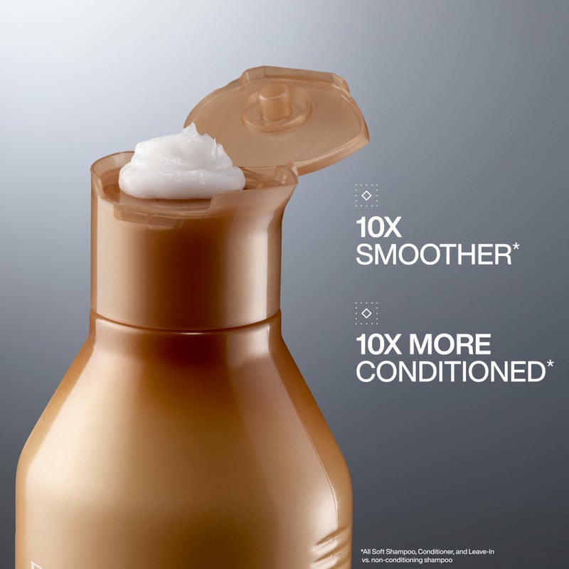 Redken All Soft Conditioner | Moisturizes and Deeply Hydrates| Softens, Smooths, and Adds Shine| Nourishing Conditioner for Dry Hair | Safe for Color-Treated Hair | With Argan Oil - Image 2