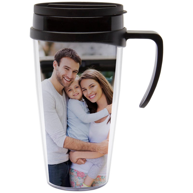 ThermoTemp 12 oz Make Your Own Photo Travel Mug