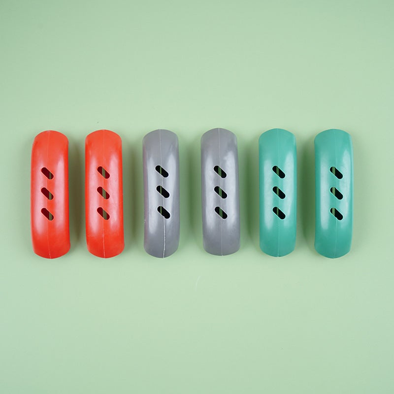 Heat-Resistant Silicone Pot Handle Cover One color in bulk is random One color in bulk is random