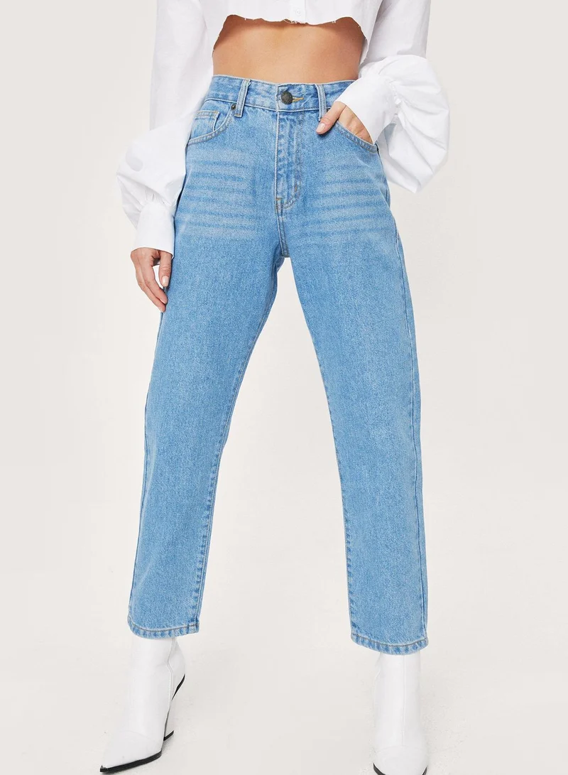 NASTY GAL High Waist Mom Jeans