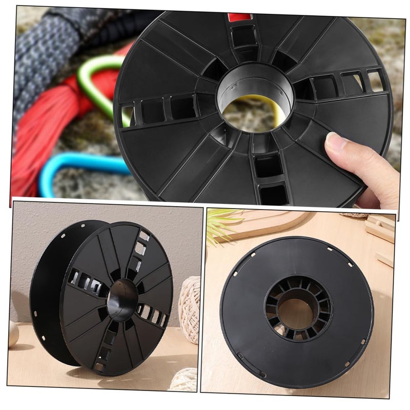 1kg Lightweight Plastic Wire Reel Cable Drum Cord Winder Storage Spool - Image 4