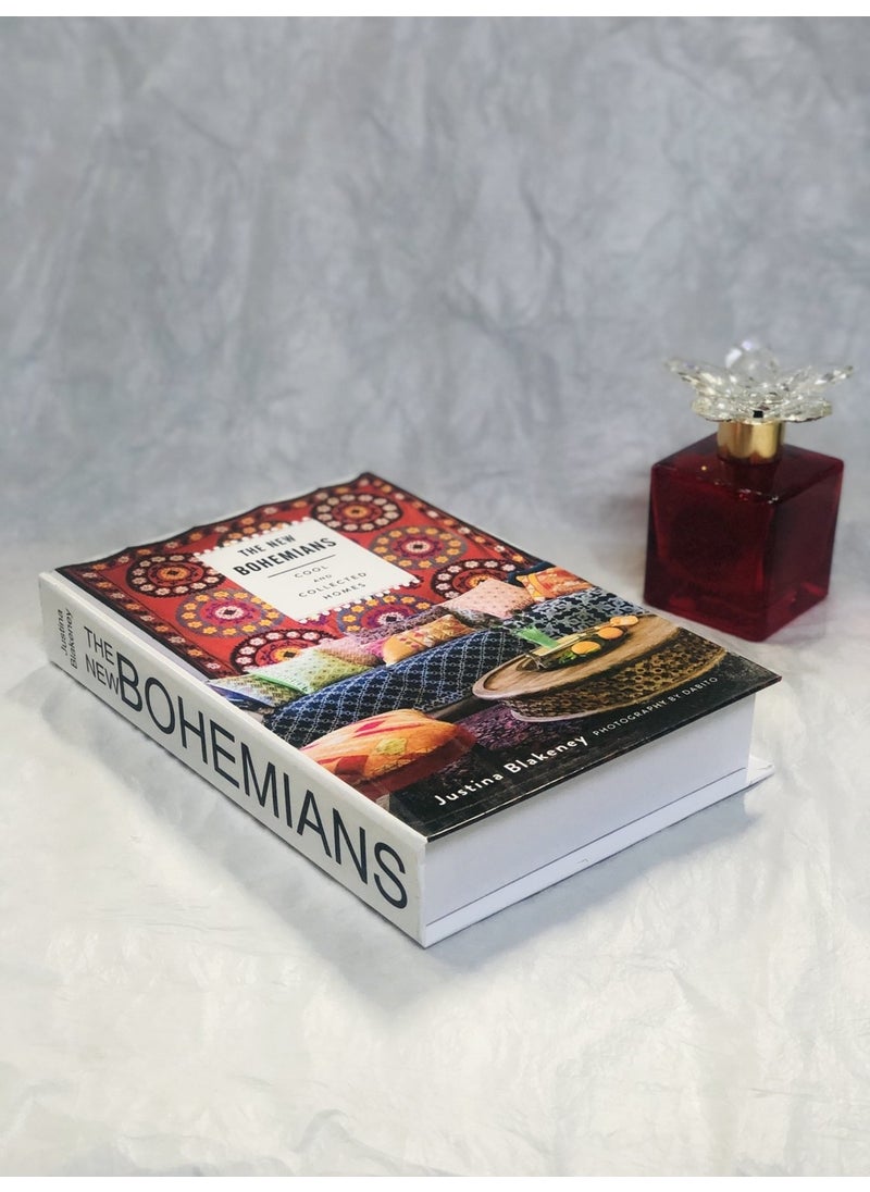 Knittingtr - Decorative Box, Openable Hard Cardboard Decorative Book Box, Bohemians Book Box - Image 1
