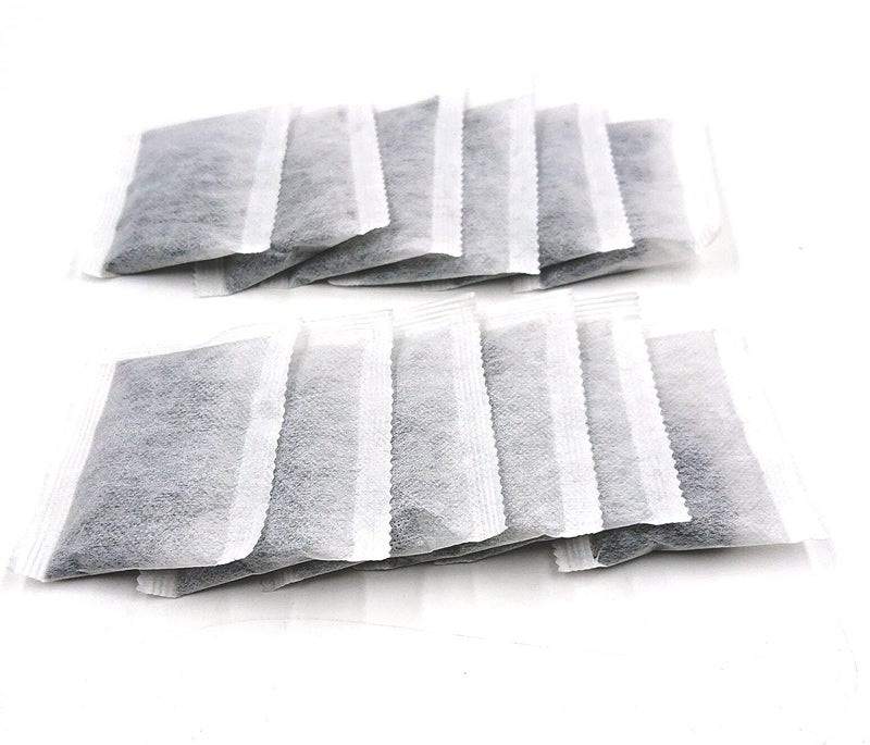 ShuRex 12 Pack Activated Charcoal Distiller Filters -Coconut Shell Activated Carbon Filter Sachets -Compatible with Megahome and other Countertop Distillers - Image 1