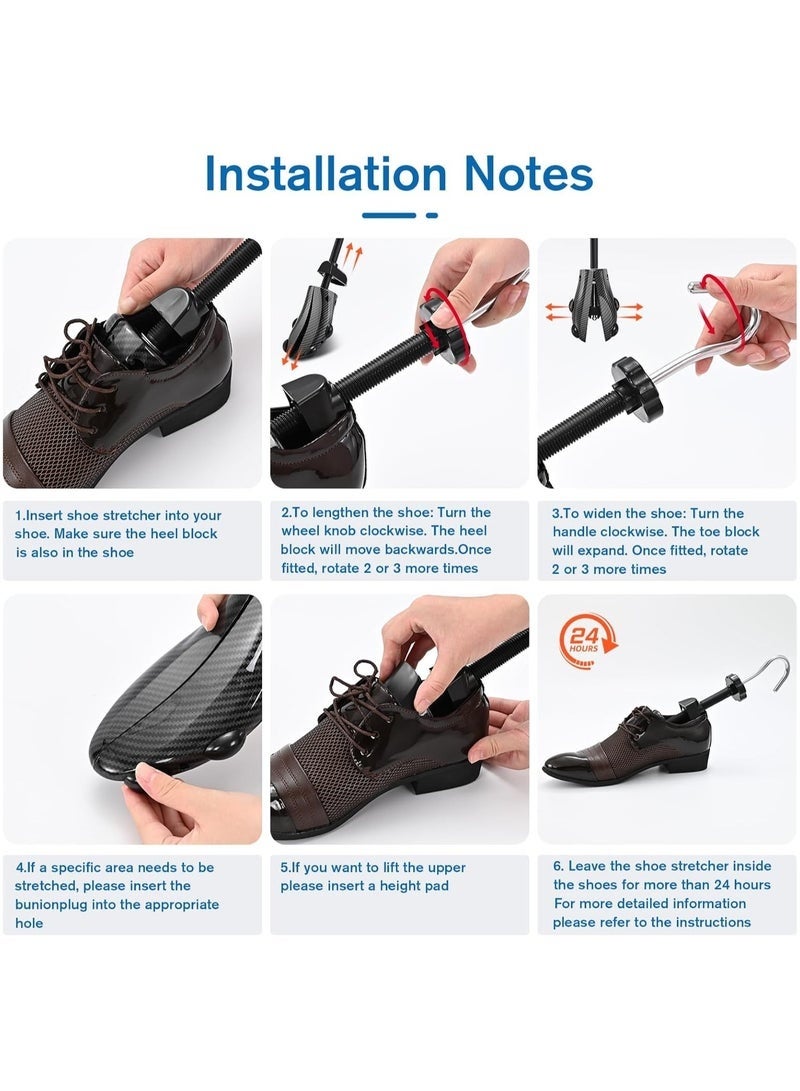 Arabest Shoe Stretcher Shoe Trees,Professional Shoe Stretcher Adjustable Length & Width for Men and Women(L Size) - Image 5