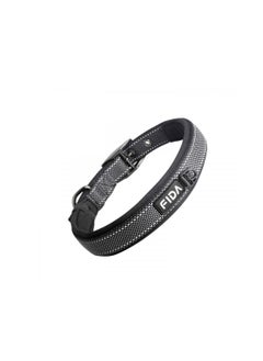 fida Fida Dog Collar Heavy Duty - Black - L 