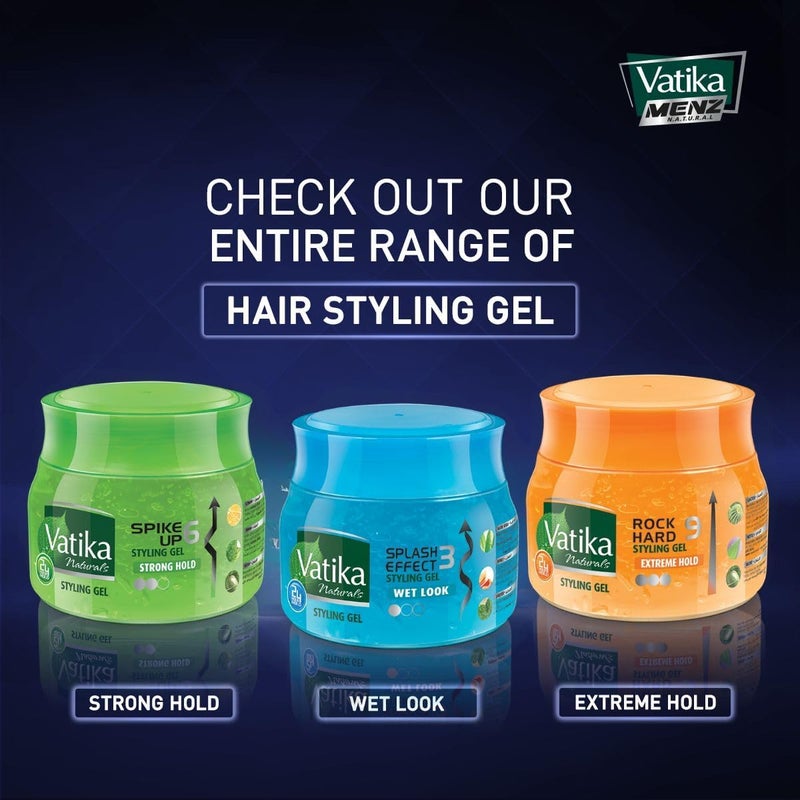 Transparent body Menz Wet Look Hair Gel - 500 ml | With Aloe Vera, Honey & Jarjeer Extracts | Splash Effect with 24 Hr Hold Quick use-switch compatible build - Image 4