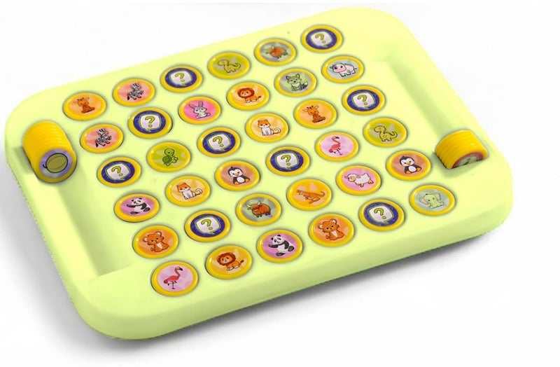 ROSTON Memory Chess Game for Kids, Educational Learning Activity, Kindergarten Group Game Animals and Fruits Memory Chess 2 Players Chess Memory Learning Toys for Kids (New) - Image 1
