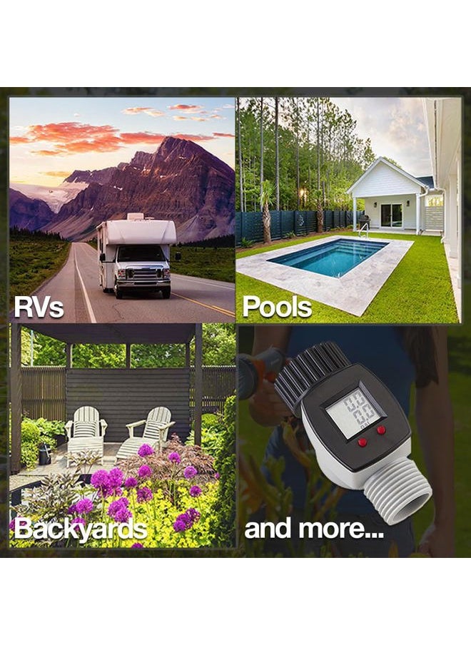 Rainwave Rainwave RW-9FM Digital Water Meter - Accurate Water Usage Measurement - Helps Conserve Water and Costs  - Image 5