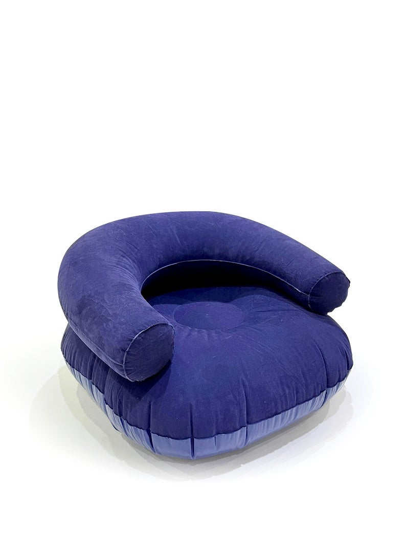 Living Inflatable Relaxation Chair Navy Blue  - Image 1
