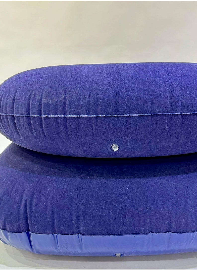 Living Inflatable Relaxation Chair Navy Blue  - Image 3