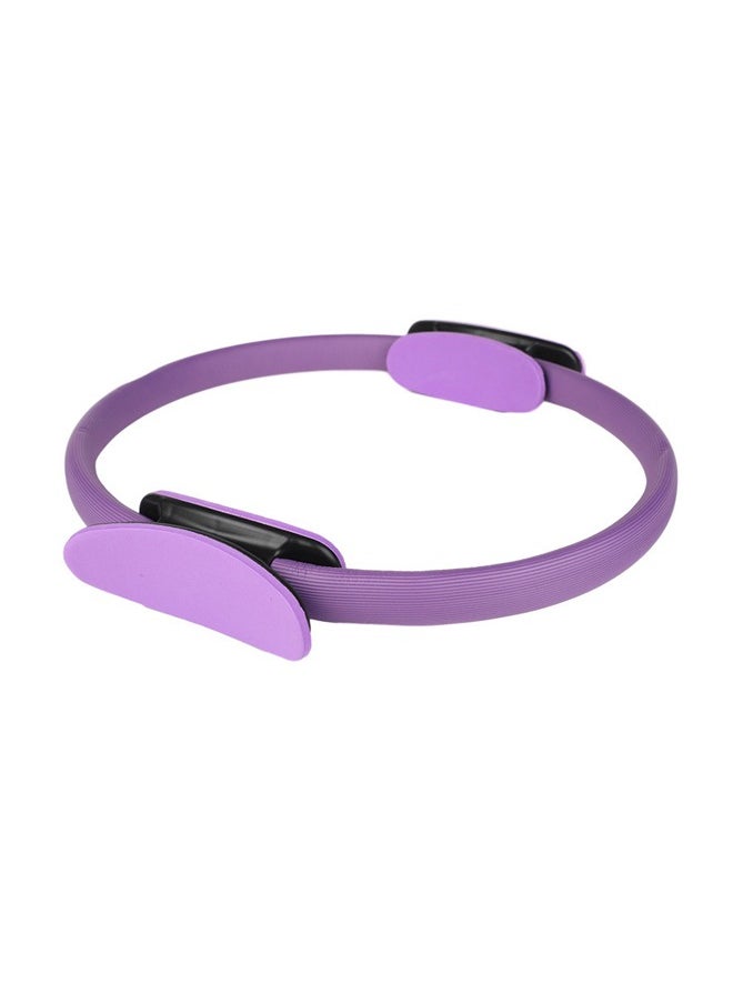 Beauenty Sports Fitness Pilates Circle Yoga Ring For Women 38X38cm Purple  - Image 1
