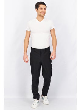 THE KOOPLES Men Regular Fit Solid Suit Pants, Black  - Image 4