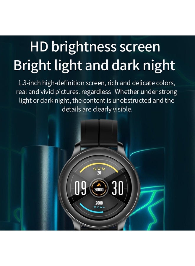HuHa CF22 1.3 inch IPS Color Screen IP67 Waterproof Smart Watch, Support Sleep Monitor / Heart Rate Monitor / Blood Pressure Monitor(Blue) - Image 5