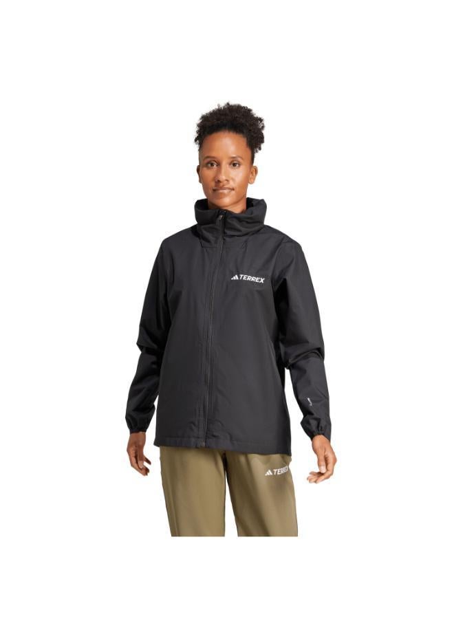 Adidas Terrex Multi Essentials 2 Layer CLIMAPROOF Rain Jacket - Image 1