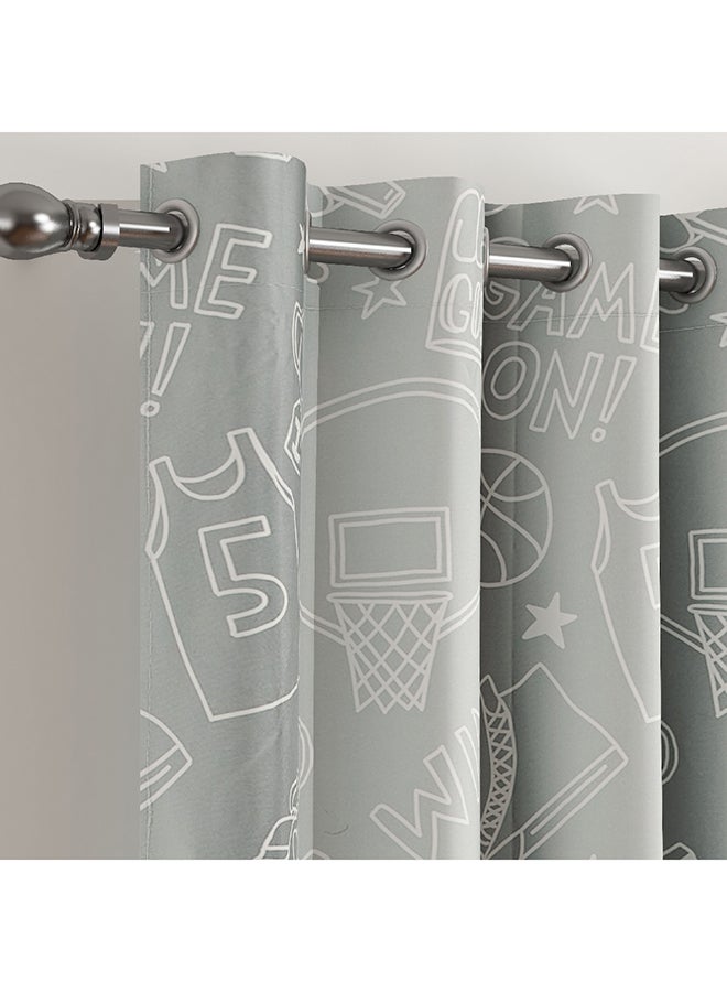 Home Box Arcade 2-Piece Team Play Blackout Curtain Set 240 x 135 cm  - Image 2