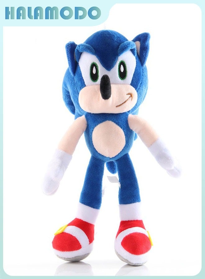 Sonic the Hedgehog Adorable Blue Plush Toy - Soft Doll, 28cm, Ideal for Indoor Decoration - Image 1
