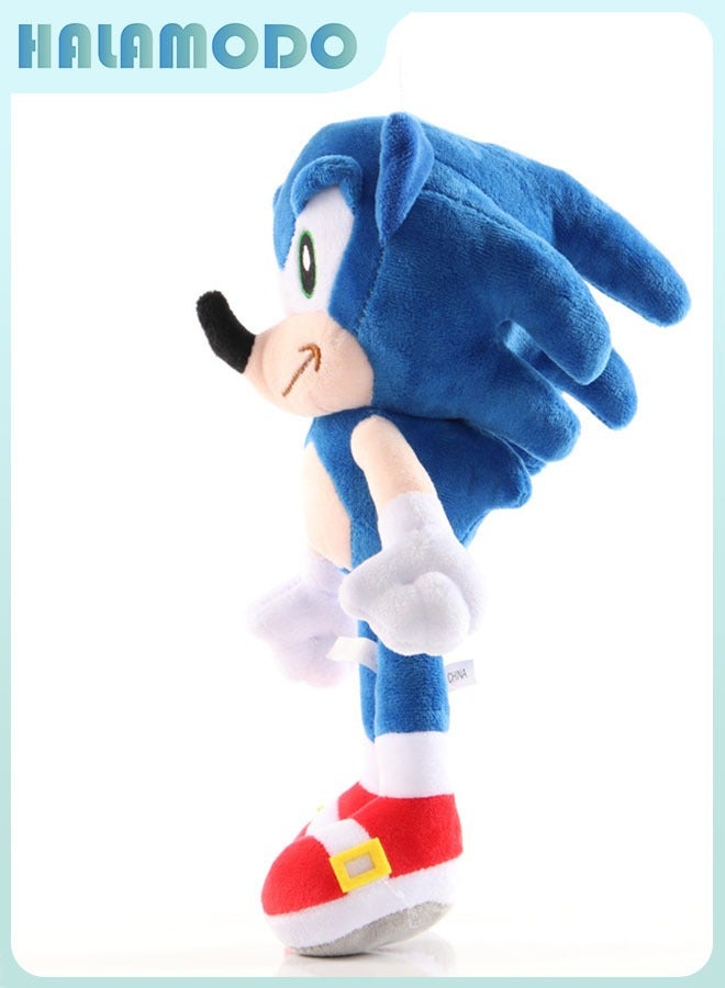 Sonic the Hedgehog Adorable Blue Plush Toy - Soft Doll, 28cm, Ideal for Indoor Decoration - Image 3