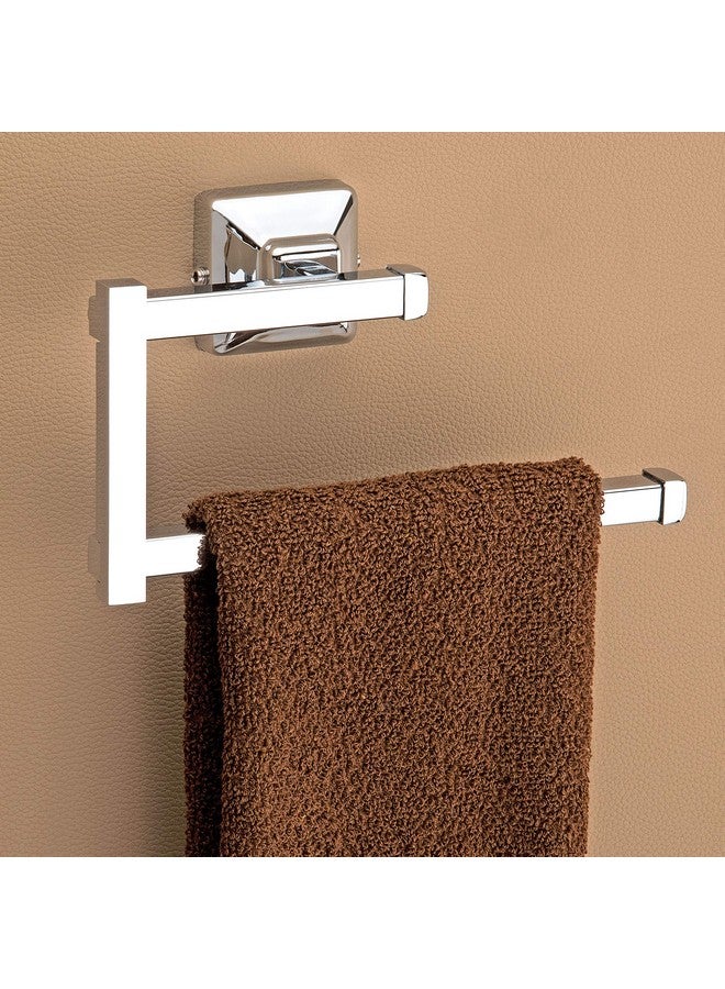 Plantex 304 Grade Stainless Steel Bathroom Accessories Set of 5 - Towel Rod/Hand Napkin Hanger for Wash Basin/Soap Case/Toothbrush Holder/Robe Hook - Squaro (Chrome) - Image 5