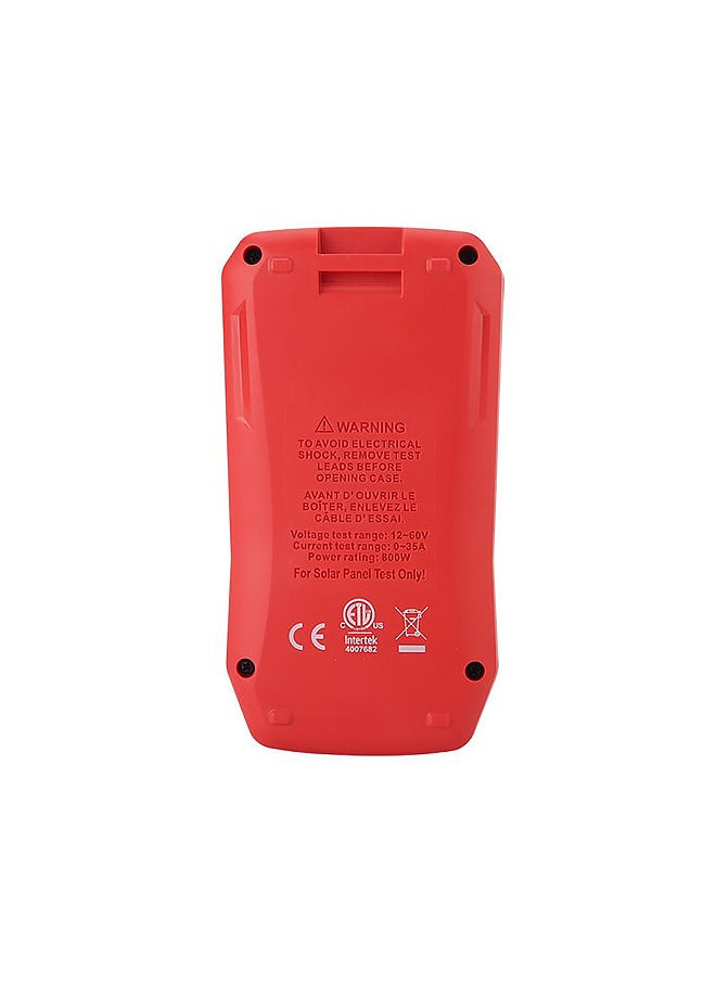 UNI-T - UT673PV Solor MPPT Meter Photovoltaic Maximum Power Tester Peak Open Circuit Voltage Short Circuit Current Pmax Lmp Test - Image 1