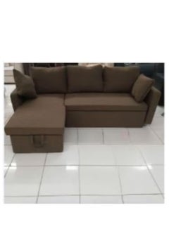 Galaxy Design Galaxy Design Dewan Sofa Cum Bed Brown 210x150x75cm  - Image 1