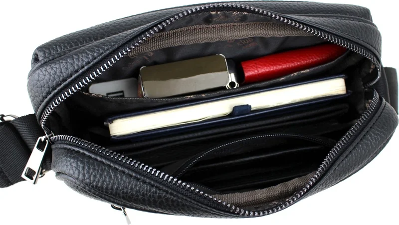 ديرسي كلوب Men's Adjustable Shoulder Strap Crossbody Shoulder Bag