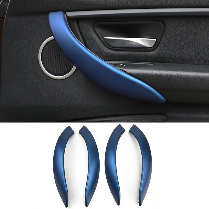 CHUANGHUI Car Door Handle for BMW 3 4 Series 3GT F34 F36 F30 20132018 Interior Door Handles Replace Cover Car Door Handle 320i 328i 330i 335i 340i Sport Blue - Image 2