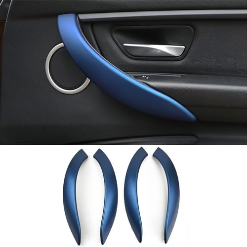 CHUANGHUI Car Door Handle for BMW 3 4 Series 3GT F34 F36 F30 20132018 Interior Door Handles Replace Cover Car Door Handle 320i 328i 330i 335i 340i Sport Blue - Image 1