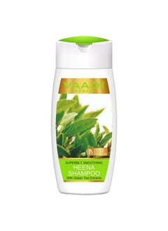 VAADI HERBALS Superbly Smoothing Heena Shampoo With Green Tea Extracts 110Ml  - Image 2