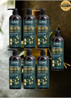 7 Pieces Softness And Shine Shampoo Spanish Olive Oil 1000ML