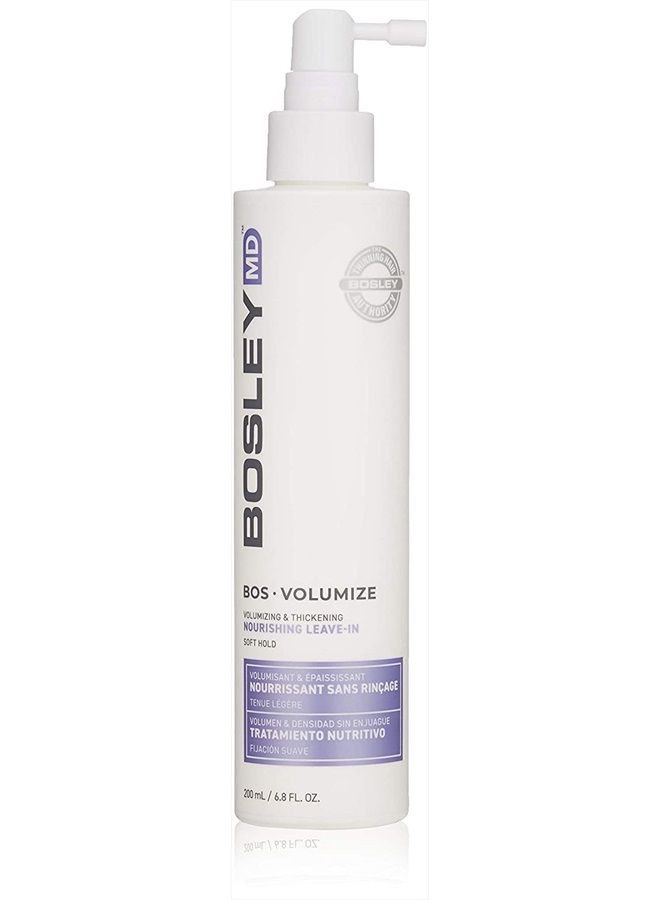 بوسلي ام دي BosVolumize مكثف وتكثيف يغذي يترك على الشعر، 6.8 أونصة (قد تختلف العبوة) - Image 1