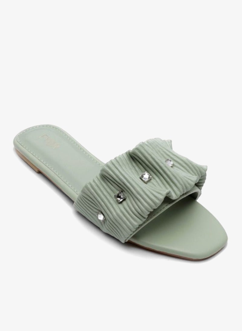 FYOR Ruched Slide Sandal MY 220 - Image 2
