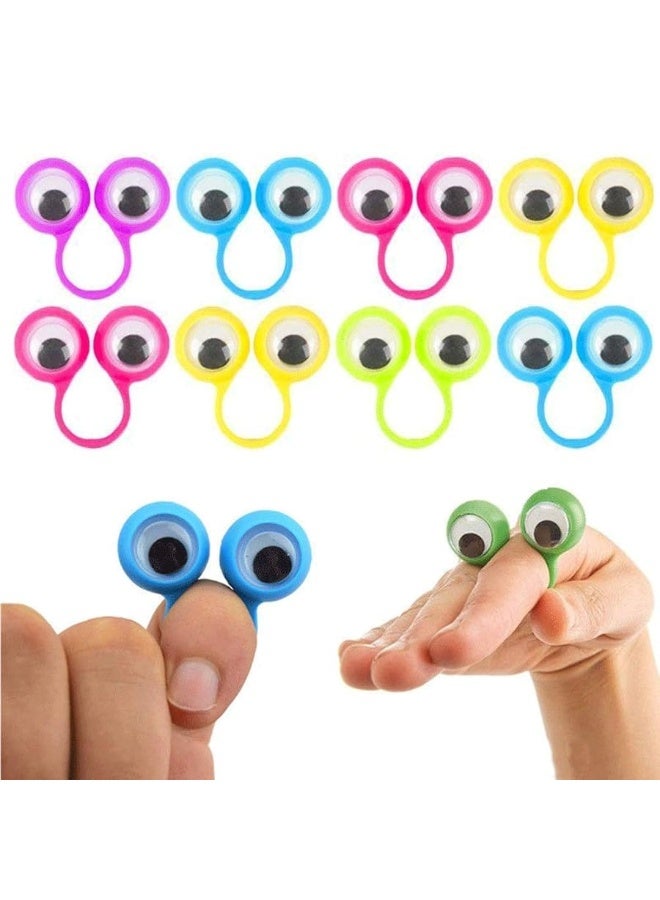 3 otters 3 otters Eyeball Ring, 25PCS Eye Finger Puppets Eye Monster Finger, Party Favors, Classroom Prizes, Birthday Goodie Bag Stuffers  - Image 4